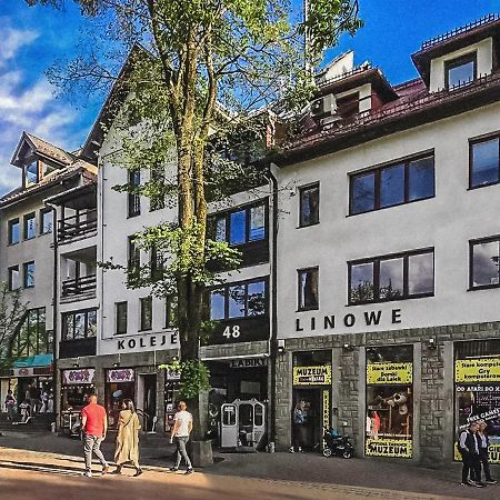 شقة زاكوباني  في Apartament Z Widokiem Na Giewont, Krupowki 48 "Budynek Polskich Kolei Linowych" المظهر الخارجي الصورة