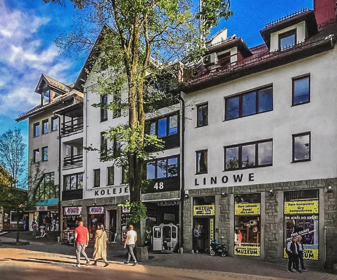 شقة زاكوباني  في Apartament Z Widokiem Na Giewont, Krupowki 48 "Budynek Polskich Kolei Linowych" المظهر الخارجي الصورة